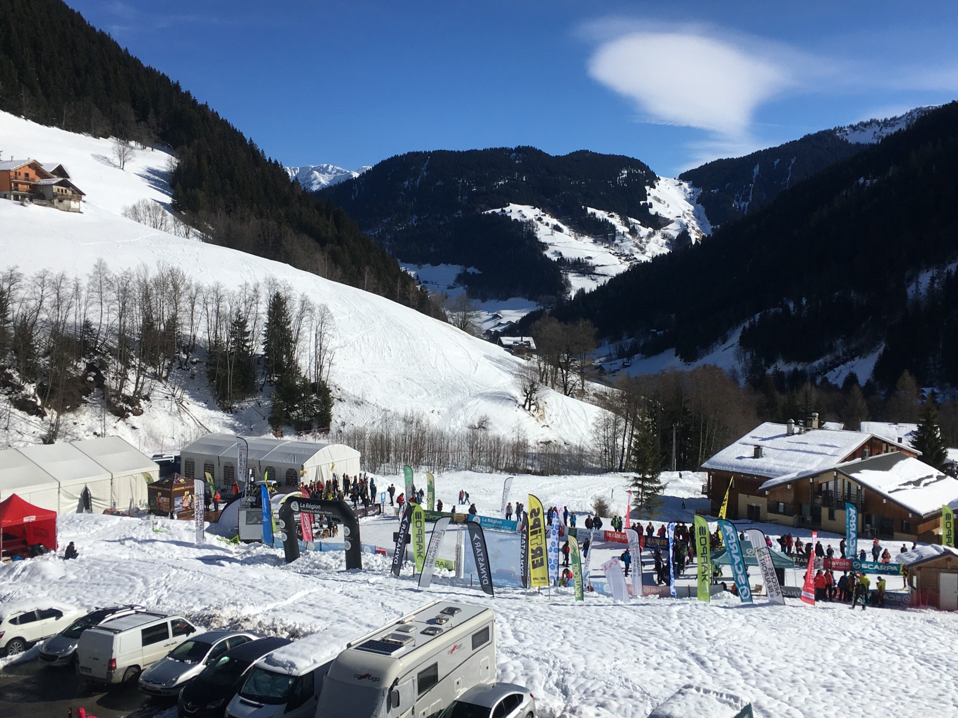 La course de ski alpinisme La Pierra Menta