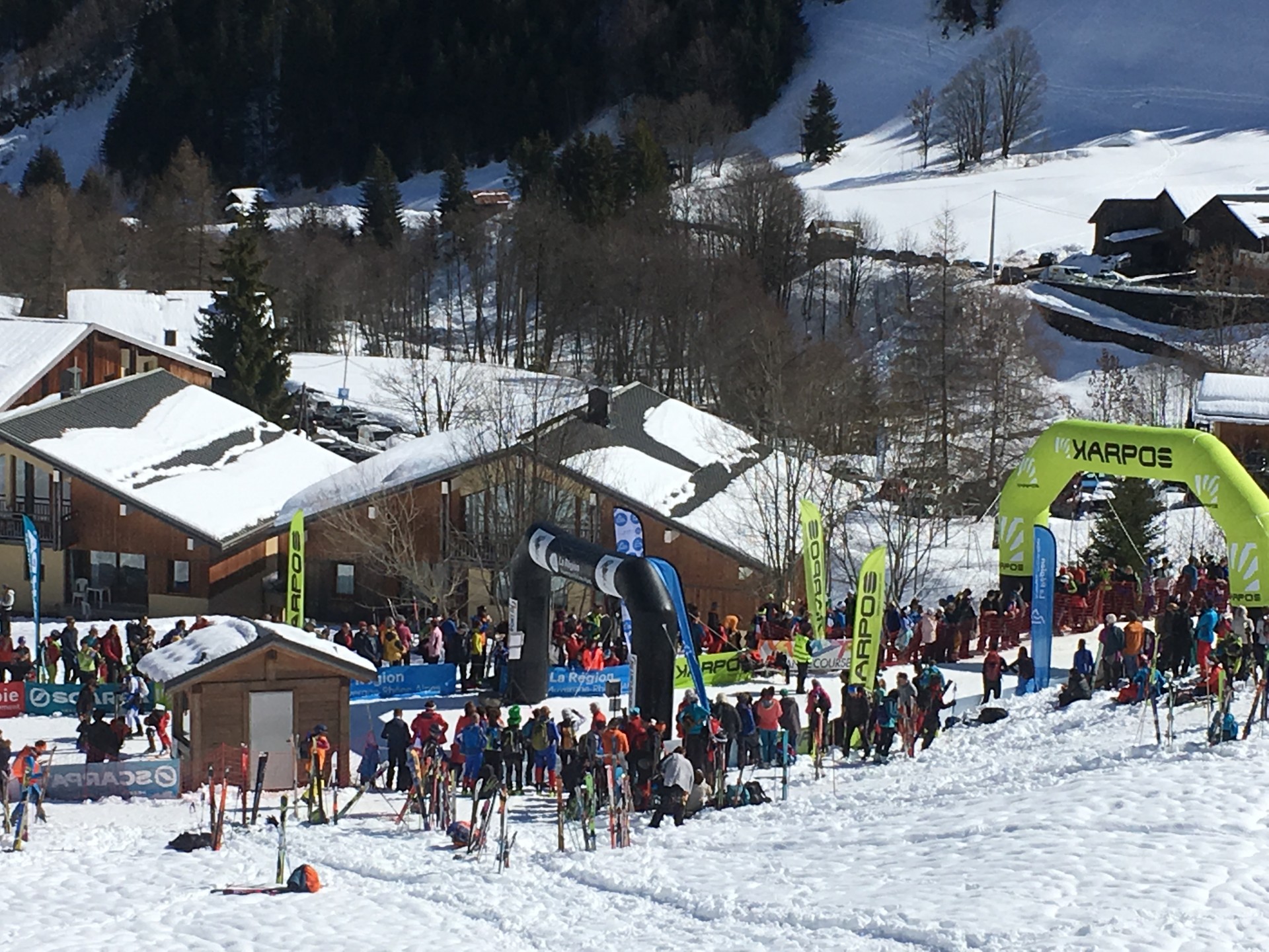 La course de ski alpinisme La Pierra Menta.